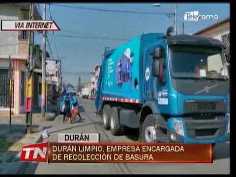 Durán Limpio, empresa encargada de recolección de basura