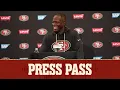 Raheem Morris on Brock Purdy s Command Jack Jones Fit 49ers