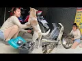 Download Lagu Old gas stove from girl's hands repaired into brand new stove - Chy By Camping
