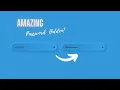 Hide and Show Password On Click Amazing JS tutorial