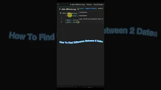 How To Find Difference Between 2 Dates In Python Only For Python Lovers