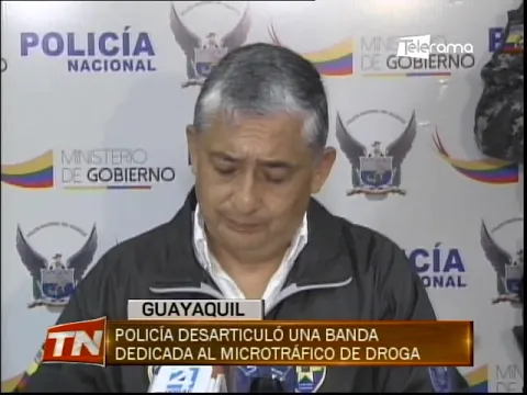 Policía desarticuló una banda dedicada al microtráfico de droga