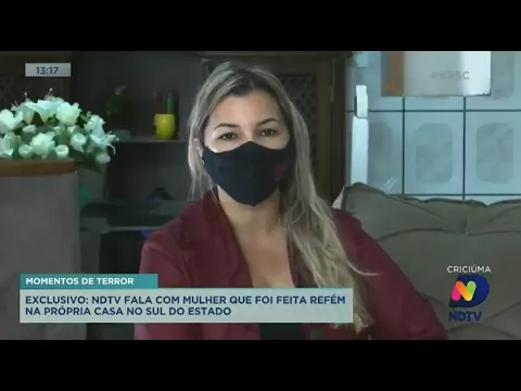 Mulher que ficou mais de nove horas refém em Balneário Gaiovota relata momentos com o autor do crime