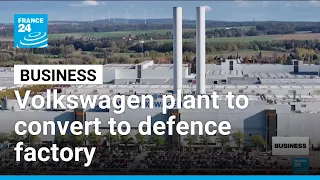 Volkswagen's Osnabrück plant to switch from cars to defence • FRANCE 24 English