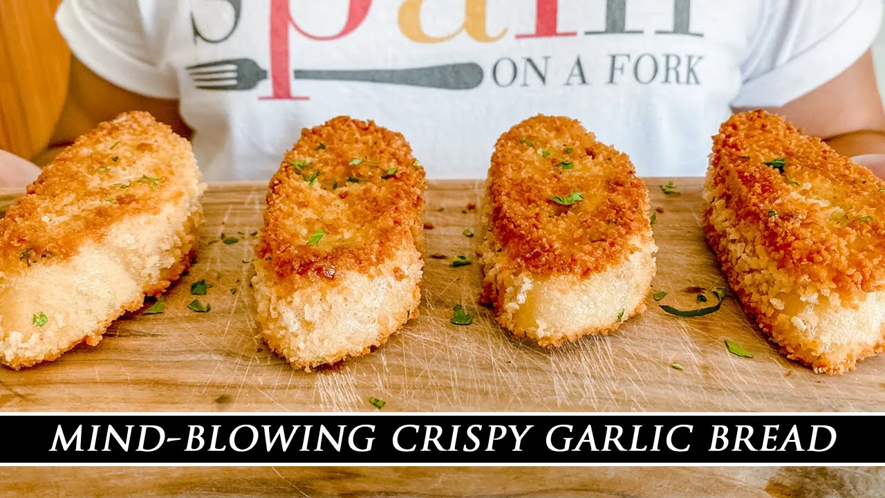 Taking Garlic Bread to the Next-Level   Crispy Garlic Bread Recipe