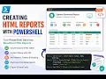 Creating HTML Reports with PowerShell