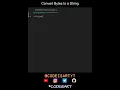 Convert Bytes to a String in Python Python Examples Python Coding Tutorial Python Interview