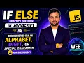 Check Alphabet Digit or Special Character If Else JavaScript Abhishek Dubey ETM Academy