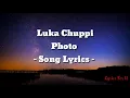 Download Lagu PHOTO song lyrics luka chuppi