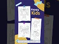 Spring Robot Coloring Pages for Kids