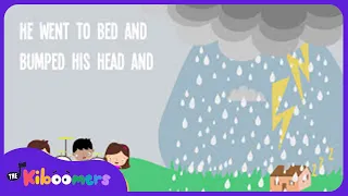 It S Raining It S Pouring Lyric Video The Kiboomers Preschool Songs Nursery Rhymes 