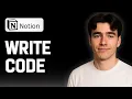 How To Write Code In Notion Tutorial 2025