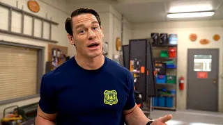 john cena takes you behind the scenes of his new movie playing with fire