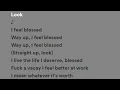 Big Sean - Blessings (Lyrics) (Ft. Drake)