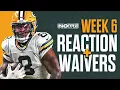 Week 7 Waivers and ROS Rankings Fantasy Football 2025