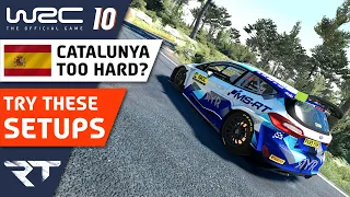 WRC 10 Ford Fiesta Rally2 Spain SETUPS