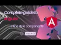 How to make components with Inline style and templates Code with Kaleem