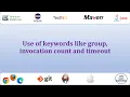Selenium Framework - 16 groups invocation count timeout