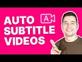 How to Create Subtitles for Automatically