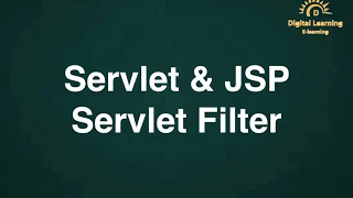 31 Servlet JSP Servlet Filter Online Training Download app from below link