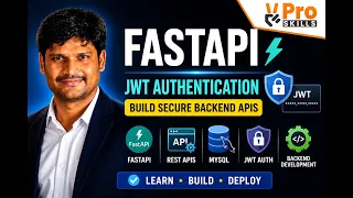 FastAPI Tutorial for Beginners Backend APIs MySQL JWT Authentication Python Course