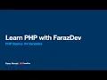 Learn PHP with FarazDev PHP Basics 04-Variables