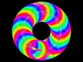 openFrameworks test drawing circles with colour