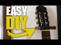 DIY Guitar Hanger Wall Mount Your Guitar