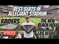 YesYes Vlog Best Seats in Allegiant Stadium Raiders VS 49ers