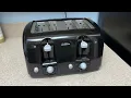 Honest Review of this Sunbeam 4 Slot Toaster