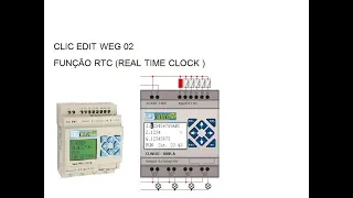 FUNÇÃO RTC (REAL TIME CLOCK ) CLIC EDIT 02