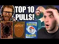 Top 10 BESTE Trading Card Pulls OOIT GEZIEN! ($3.000.000+)