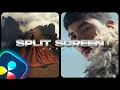 How to Create a Split Screen Effect in DaVinci Resolve Easy Tutorial