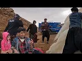 Download Lagu Caught in Heavy Rain! Real Life Struggles of Sajad \u0026 Raheleh .☔⛈️🌨️⛈️🌫️