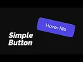 Create a super simple button hover effect using HTML and CSS