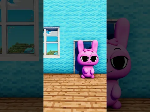 ¿Pinki está triste? - Dibujos animados de animación de Sky Minecraft #shorts #minecraft