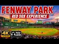 Experience a Boston Red Sox Game at Fenway Park 4K POV ASMR