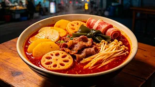 【LIVE】Spicy mixed noodles sold on the street at night, open on time every day!