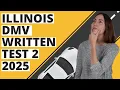 Illinois DMV Written Test 2 2025 60 Questions with Explained Answers