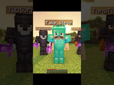 Steve ในร่างแห่งความมืด...