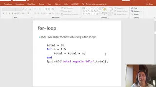 Matlab-Loop construct-For loop-part 29