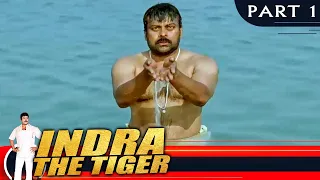 indra the tiger part 1 hindi dubbed movie chiranjeevi sonali bendre