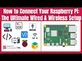 How to Connect to Raspberry Pi SSH VNC Pi Connect Wi-Fi LAN Terminal Physical Access More