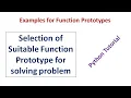 Function prototype Python Programs Arithmetic Operations GE8151-PSPP Tamil 28