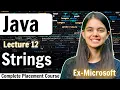 Strings Lecture 12 Java Placement Series