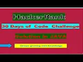 30 days of code Java Day 18 Queues and Stacks HackerRank solution in java