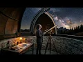 Starlit Autumn Observatory Refuge | 432Hz Deep Sleep & Sunday Reset [3 Hours] 🌌✨