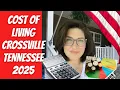 How much does it cost to LIVE in Crossville TN