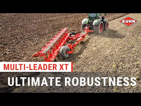 The ultimate endurance | Reversible semi-mounted plough MULTI-LEADER XT | KUHN