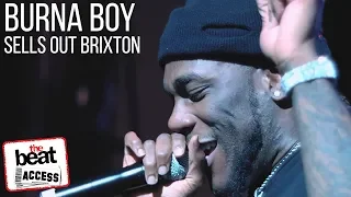  burnaboy sells out brixton burna boy concert pt 1 thebeataccess